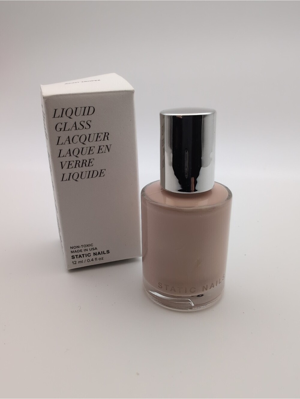Static Nails Saint Tropez Liquid Glass Nail Polish/ Lacquer Full Coverage